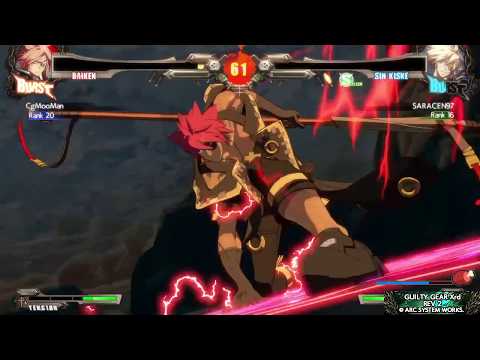 guilty gear rev 2 sin kiske vs baiken - CgMooMan (^_^) double KO