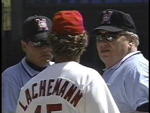 Atlanta Braves vs St.Louis Cardinals (August 29, 1998)  "Mark McGwire Ejection Leads To Mayhem"