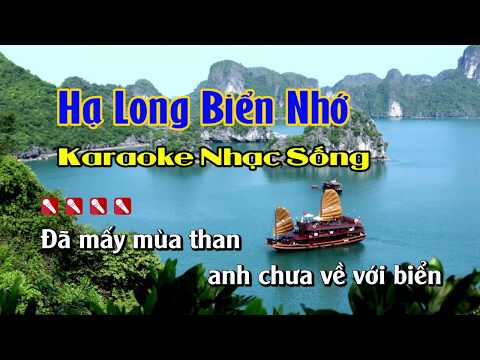 Hạ Long Biển Nhớ Karaoke Nhạc Sống