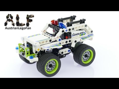 Vidéo LEGO Technic 42047 : La voiture d'intervention de police