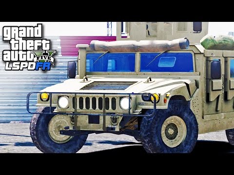 GTA 5 LSPDFR SP #74 - Military Patrol