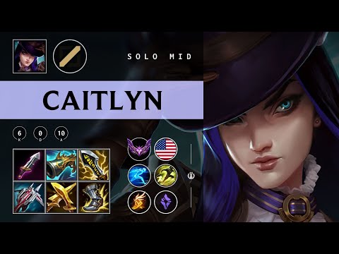 Caitlyn Mid vs Viktor - NA Master Patch 25.23