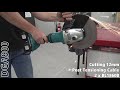Makita DGA900ZX1 Akumuliatorinis kampinis šlifuoklis, 18 V, ø230mm, 6000 min-1, "paddle" jungiklis, Be akumuliatorių ir kroviklio!