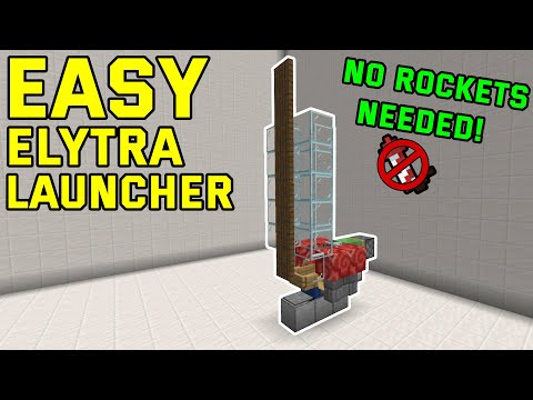 SIMPLE And EASY ELYTRA LAUNCHER