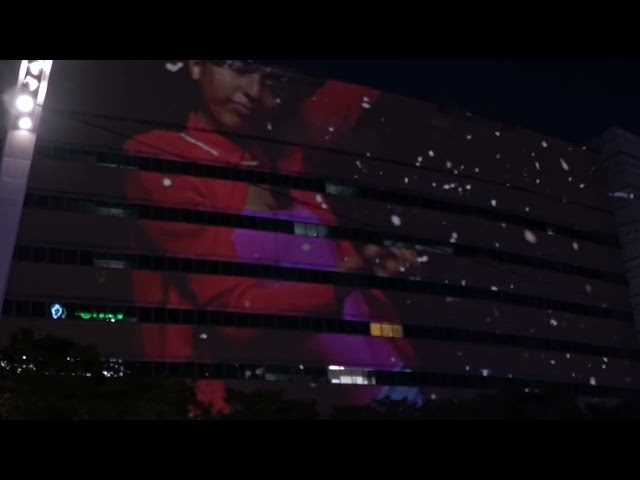 Projection architecturale: «Corps en fête» – Une célébration de la danse contemporaine