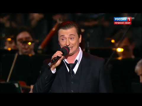 С. Безруков в юбилейном концерте А.Пахмутовой