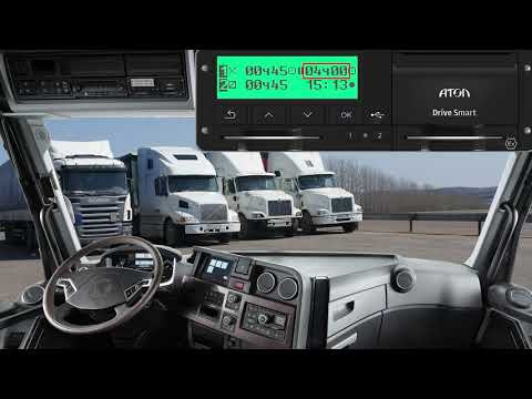 Работа с тахографом Видеоинструкция для водителей по тахографу АТОЛ Drive Smart часть 1