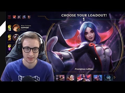 568. Bjergsen - Leblanc vs Ryze - Mid - November 23rd, 2017 - Patch 7.23 PreSeason 8