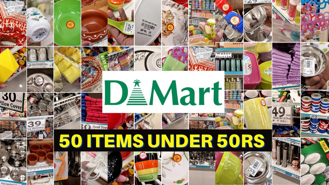 Dmart 50 items Under 50rs | New Collection |Best quality Products|