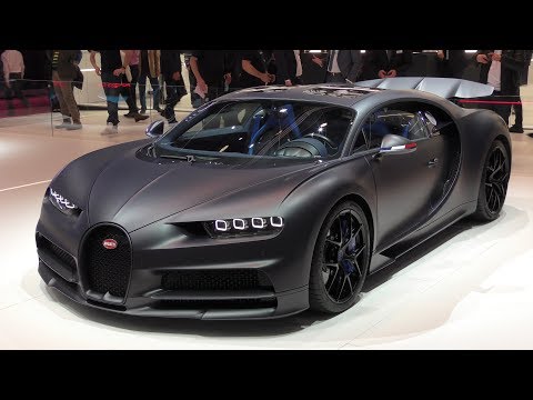 110th Anniversary Limited Bugatti Chiron Sport Black Mate  (4K) - Supercars DD