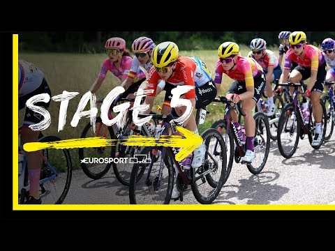 Lorena Wiebes defends the green jersey | 2022 Tour de France Femmes - Stage 5 Highlights | Eurosport