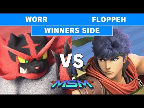 Smash Ultimate Tournament MSM 172 - WoRR (Incineroar) Vs. Floppeh (Ike) Winners Pool