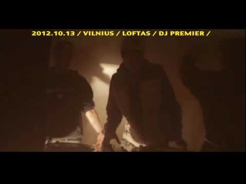 DJ Premier & MC Bumpy Knuckles @ Loftas 2012.10.13 Video flyeris