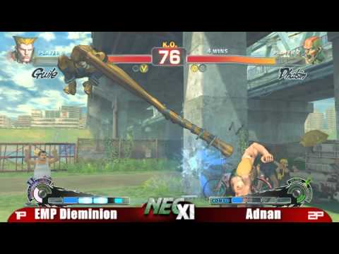 EMP Dieminion vs Adnan NEC XI SSF4 Singles