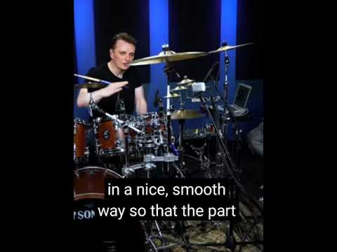 Gavin Harrison give joke about "Ghost Notes" 🤣🤣