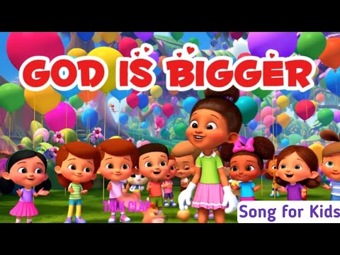 God Is Bigger - Christian Kids Song | Fun, Uplifting, & Full of Faith!
