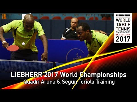 2017 World Championships | Quadri Aruna and Segun Toriola Training