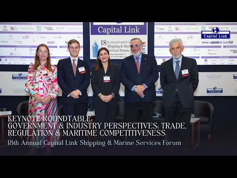 2026 18th Annual Capital Link Shipping & Marine Services Forum | Government & Industry Perspectives