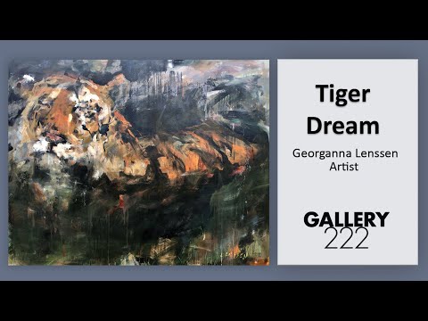 Tiger Dream - Georganna Lenssen showing at Gallery222 Malvern