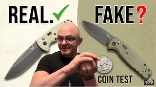 10 ways to spot a FAKE Benchmade in 20 seconds. NO TOOLS required!