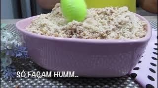 RENDE MUITO! FAROFA DELICIOSA E SUPER CROCANTE