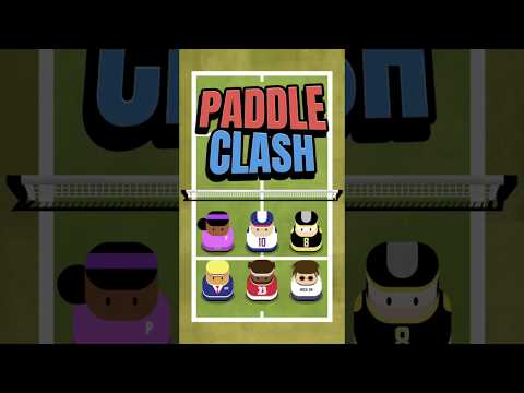 Paddle Clash: Arcade Pong 2D Video