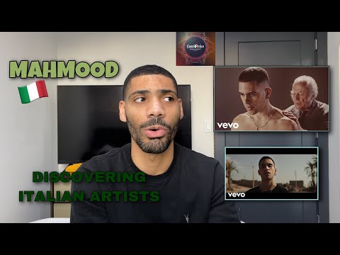 American first Reaction to MAHMOOD “Soldi” & “Barrio”