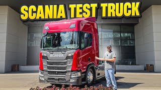 We Picked Up a Secret Scania Test Truck from International HQ!