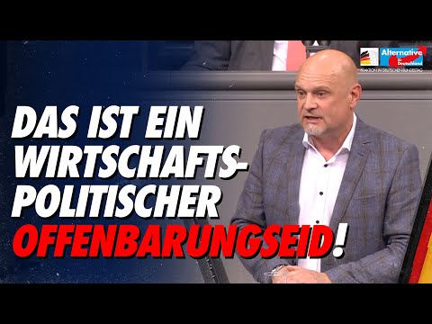 Das ist ein wirtschaftspolitischer Offenbarungseid! - Enrico Komning - AfD-Fraktion im Bundestag