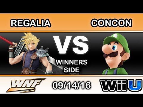 WNF 3.7 - RNG | Regalia (Cloud) Vs. SCB | Mr. ConCon (Luigi) Winners Side - Smash Wii U