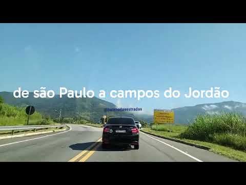 De são Paulo a campos do Jordão túnel 