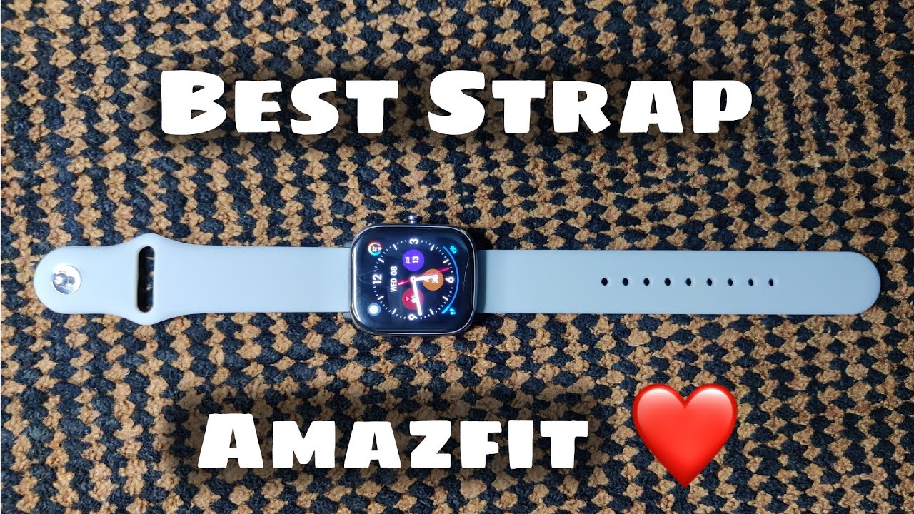20mm Best Soft Silicone Strap for Amazfit GTS2 Mini Smart Watch