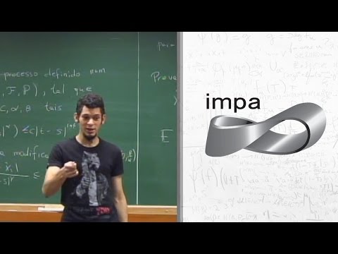 Programa de Doutorado: Processos Estocásticos - Alan Anderson