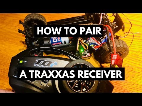 How To Pair Traxxas Receiver With Transmitter - Step By Step
