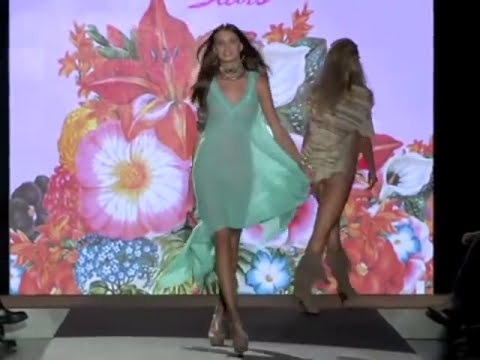 Pin-Up Stars abito lungo in garza di cotone