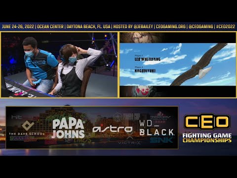 CEO 2022 GUILTY GEAR STRIVE TOP 8 - INTEL RAZZO vs MOIST HOTASHI