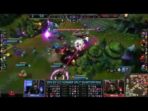 SK Svenskeren Khazix VS Millenium Kottenx Lee Sin Game 3 Highlights   2014 EU LCS Summer Playoff HQ