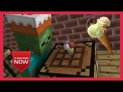 Monster School: Ice Cream - Minecraft Animation