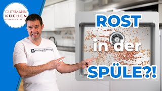 Rost entfernen aus Edelstahl-Spülbecken & Armatur | Tipps & Tricks