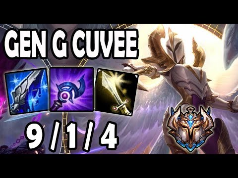 Gen G Cuvee Kayle vs Poppy [ TOP ] Lol Challenger Korea
