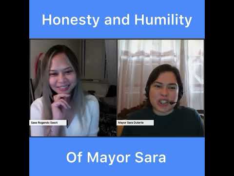 VP SARA DUTERTE WITH SASS ROGANDO SASOT INTERVIEW