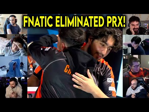 Valorant Streamers Reacts To Fnatic Making It To Grand Finals After Eliminating PRX From EWC 2025