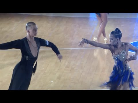 Victor Dulac & Anisa Farhi, BEL | Lyon French Open, Youths Lat | 1/2 Samba