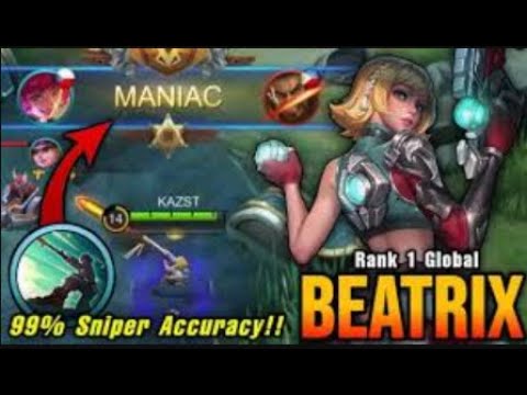 🔴Beatrix MANIAC with 18 Kills ! - Top 1 Global Beatrix by Takaaa