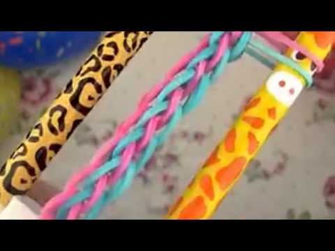 Tutorial How To Make How to Make Loom Bands  5 Easy Rainbow Loom Bracelet Designs without a Loom   R