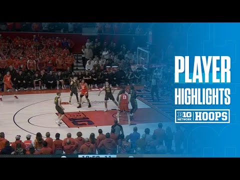 Tomislav Ivisic Highlights vs. Iowa | Illinois Basketball | 02/25/2025