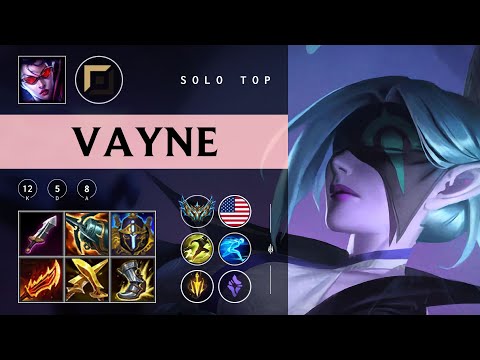 Vayne Top vs Renekton - NA Challenger Patch 25.22