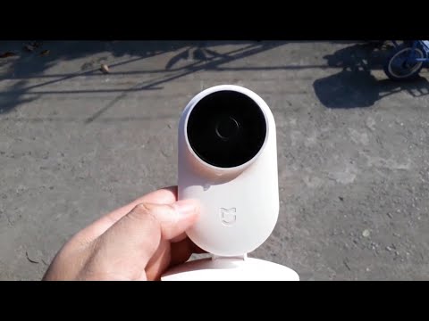 Xiaomi IP Camera MiJia 1080P: Unboxing and Review - Mi Home Setup Tutorial and Test Night Video Video