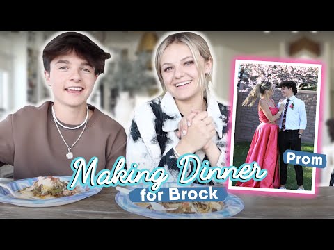 Making Dinner For My Boyfriend/Prom || Kesley Jade...