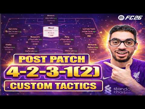 *POST PATCH* BEST META 4231(2) FORMATION AND CUSTOM TACTICS | FC 26 ULTIMATE TEAM